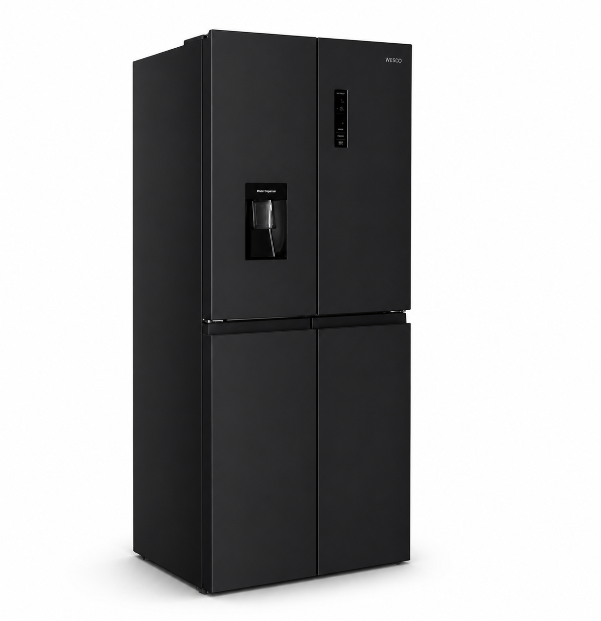 Wr-Md18 American-Style 4-Door Refrigerator From Wiggo,
